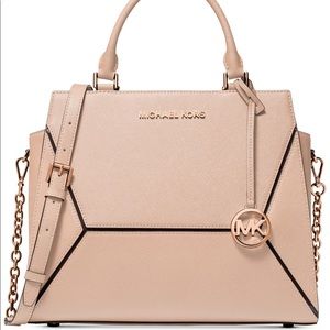 Michael Kors Prism LG Saffiano Leather Satchel NWT